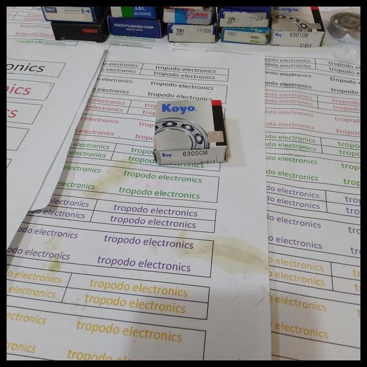 HOT DEAL BALL BEARING 6300 KOYO JAPAN BRAND !!!!!!