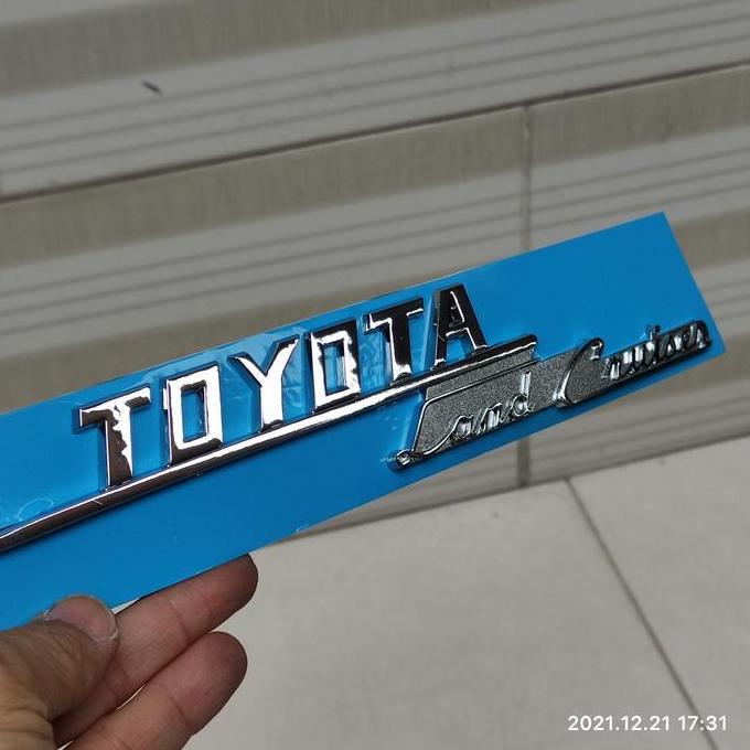 One Toyota Land Cruiser Emblem สําหรับ Toyota Hardtop Fj Bj Lc 70 Series Ready