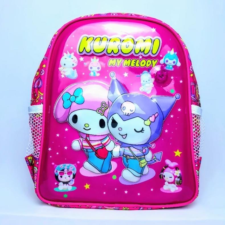 ติดทนนาน!! VARIOUS 3D+ Led GIRLS BAGS FOR Paud/KINDERGARTEN, CHILDRENS BAGS WITH PUMPKIN, Kuromi, Un
