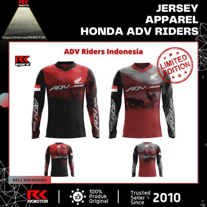 เสื้อแข่ง HONDA ADV INDONESIA | เสื้อยืด HONDA ADV | ผ้า HONDA ADV ผู้ขับขี่