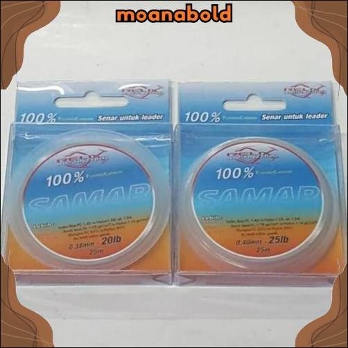 Gercep SHOCKLEADER REIX NUSANTARA "SAMAR" 100% FLUOROCARBON (20lbs - 25lbs)