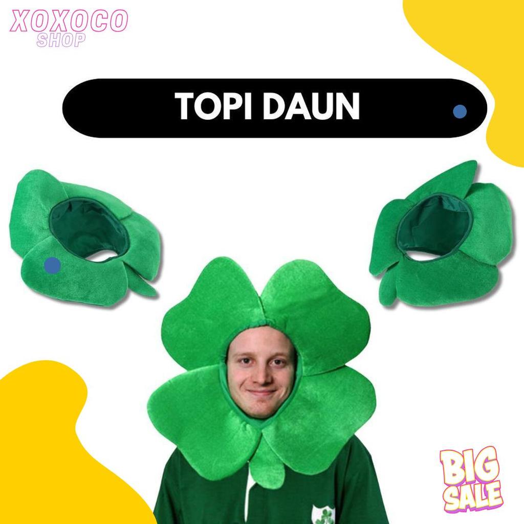 Kedaibutik (Tph04) หมวกคอสเพลย์คริสต์มาสฮาโลวีน Carnival โรงเรียนเวทีรูปใบไม้และเห็ด Cx