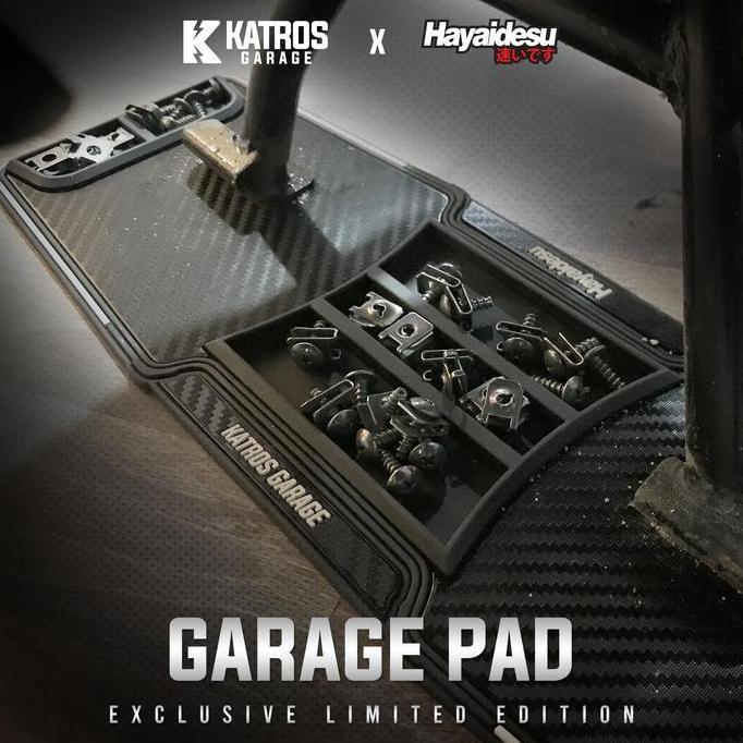 GARAGE PAD KATROS GARAGE X HAYAIDESU MULTIFUNCTIONAL CENTER มาตรฐานรถยนต์