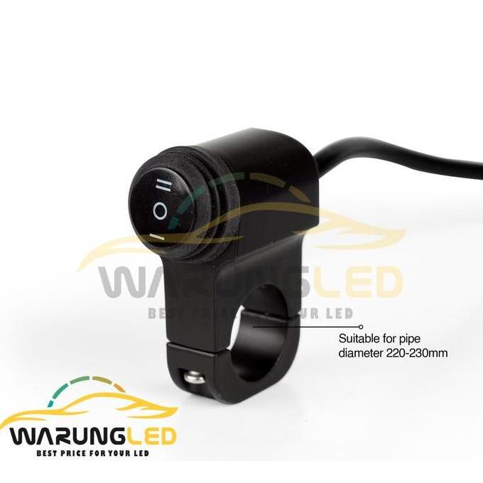 HB9 UNIVERSAL ORIGINAL 9NINE MOTORCYCLE HANDLEBAR FAR NEAR SWITCH