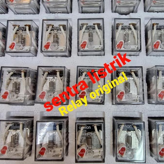 รีเลย์ Omron Ly2N 220Vac ดั้งเดิมพร้อม