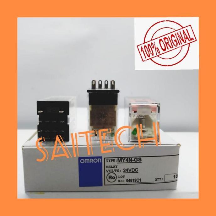 Omron My4N-Gs-24Vdc My4Ngs 24Vdc รีเลย์