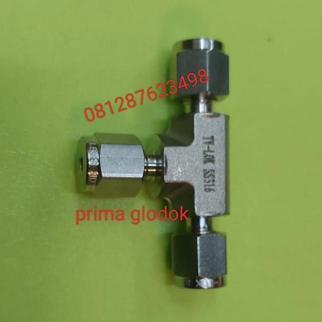 Union tee ss316 1/8 "/union tee สแตนเลส 316 1/8od/tee union 1/8 ss316 พรีเมี่ยม