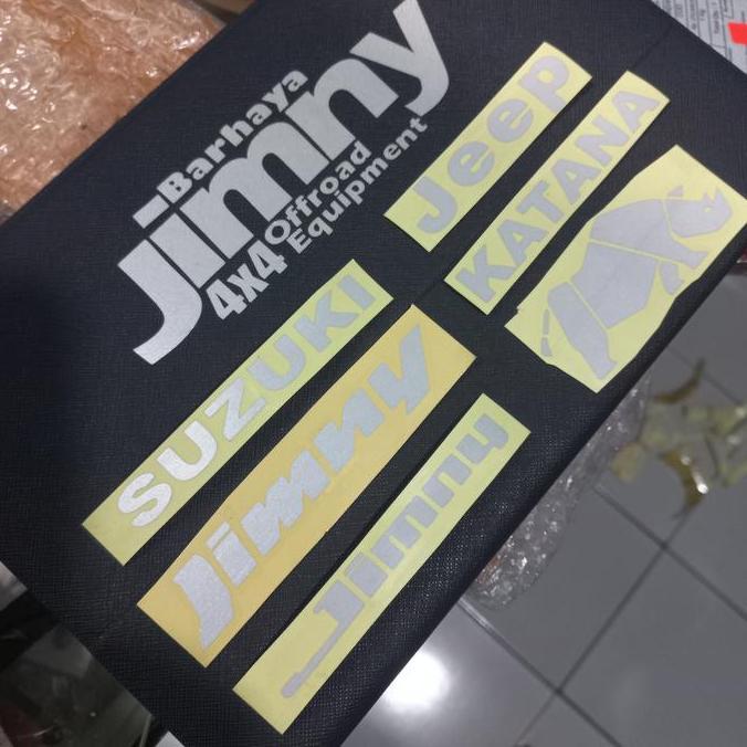Suzuki Jimny Katana 3M สติ๊กเกอร์ตัดสะท้อนแสง Rhino Jeep Logo Ready