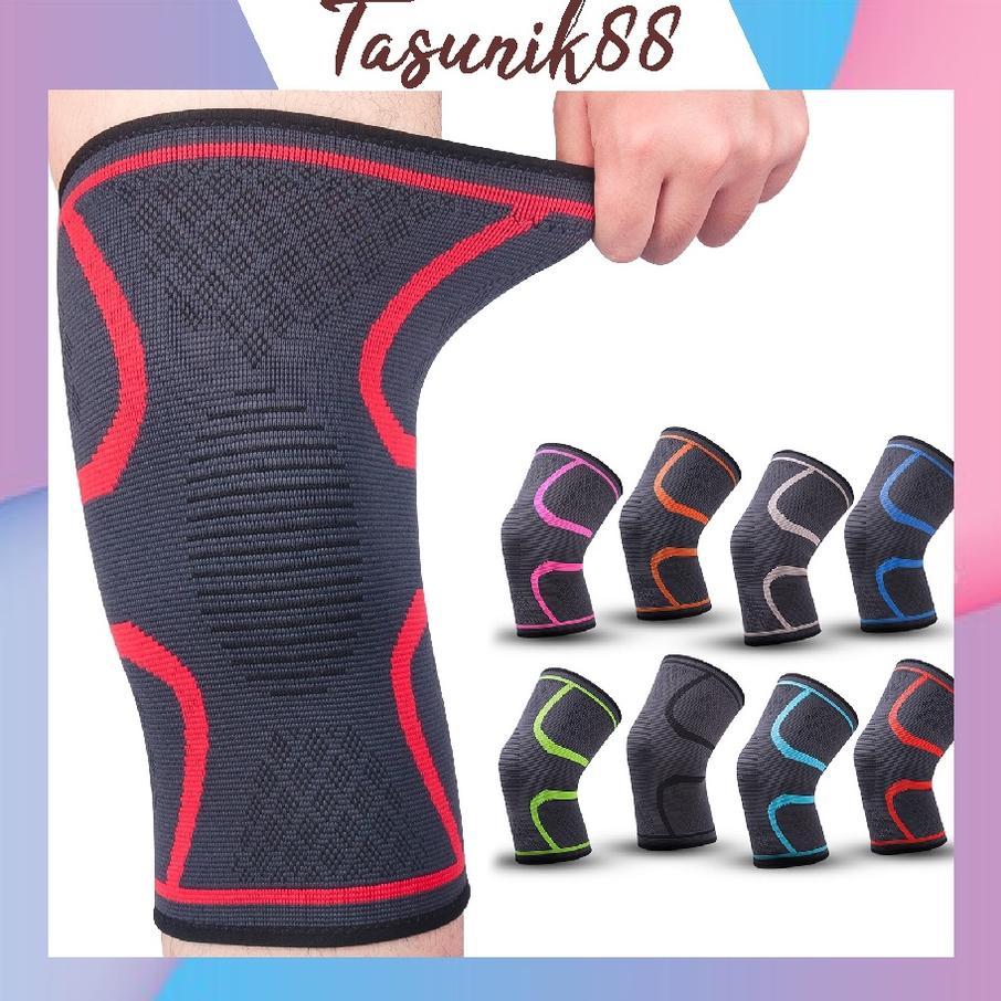 TASUNIK88 Elastic Nylon Sport Compression Knee Pad Support Brace R551