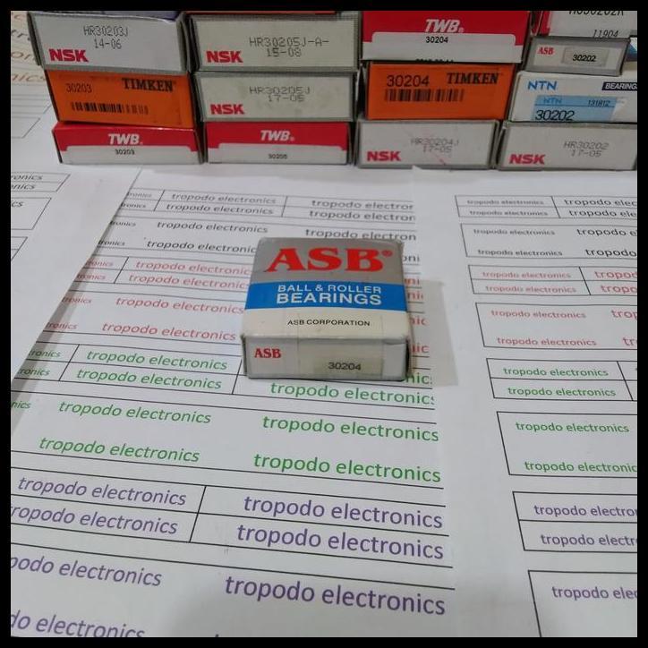 HOT DEAL TAPERED ROLLER BEARING 30204 ASB ยี่ห้อ !!!!!!