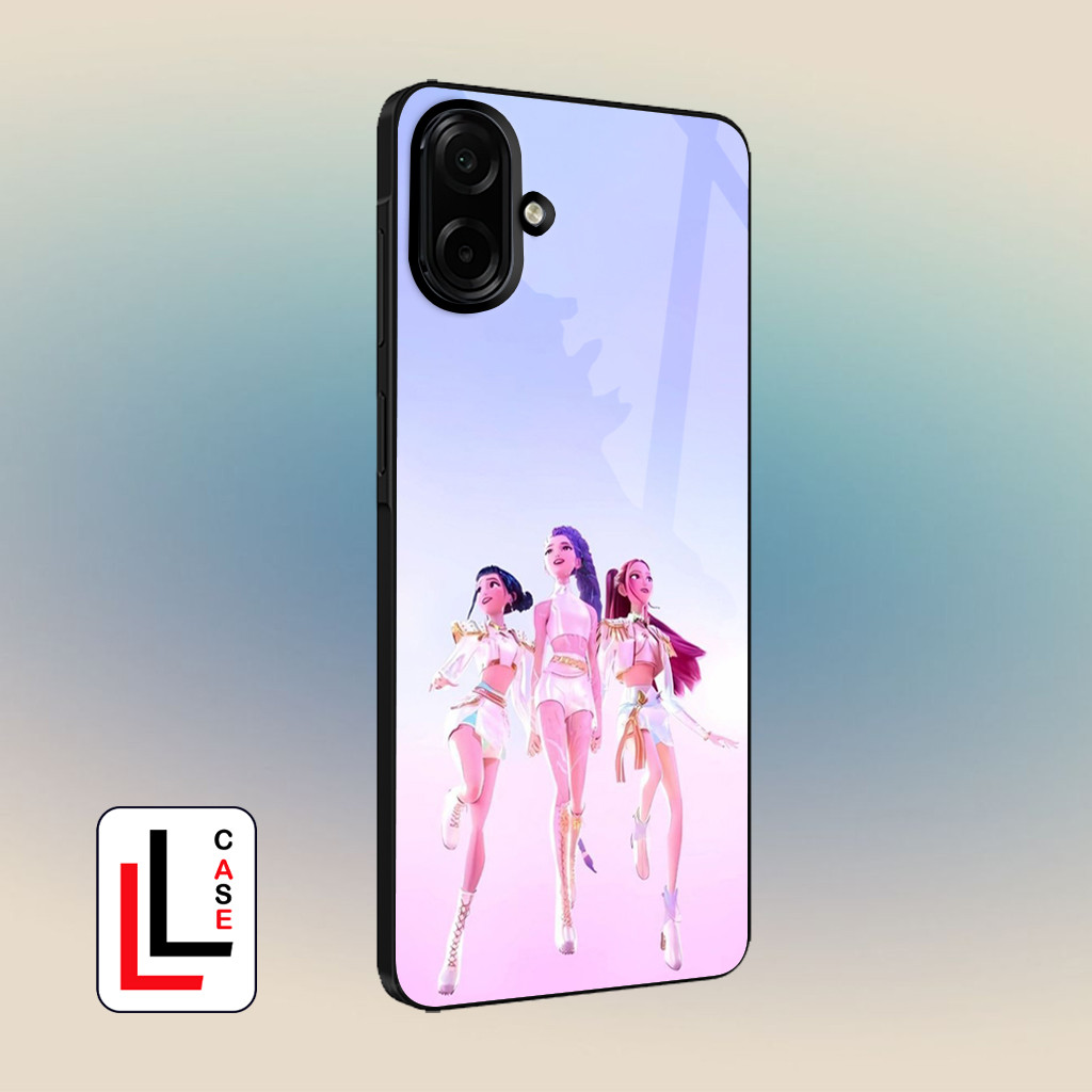 {LL0549} SAMSUNG A07 A17 A06 A16 A26 A36 A56 PREMIUM ANIME CARTOON DESIGN KP0P D3M0N HUNTER HUNTRIX