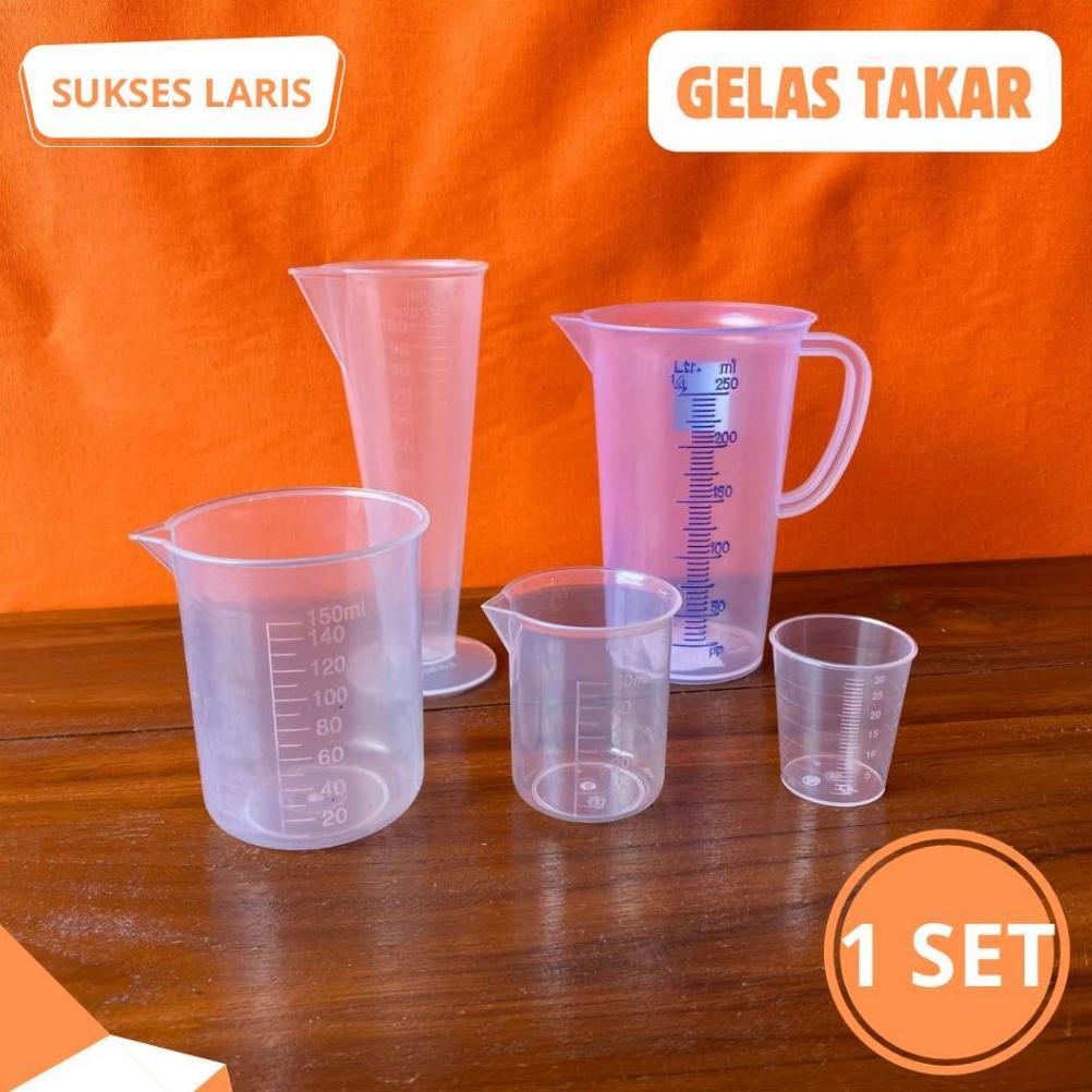 ถ้วยตวงกรวย 1 ชุด 30Ml 50Ml 100Ml 150Ml 250Ml | ถ้วยตวง | ถ้วยตวงน้ําเชื่อมน้ําตาลน้ํา ||