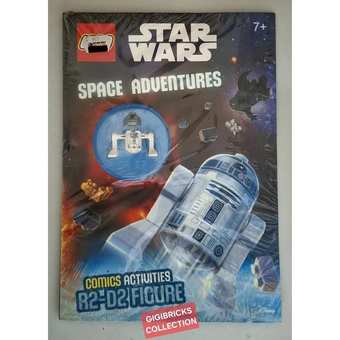 หนังสือเลโก้ต้นฉบับ B16sw01 Star Wars - Epic Space Adventures (ปกอ่อน) รวม SW0527 Astromech Droid, R