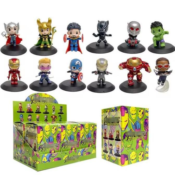 Marvel AVENGERS Iron Man DOOMSDAY Action Figure Set 6 ชิ้น พร้อมกล่อง