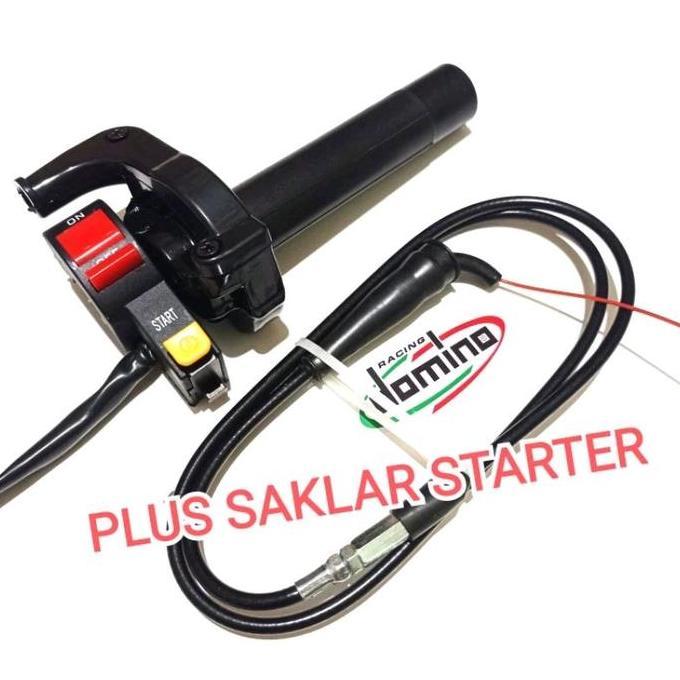 ต้นฉบับประเทศไทย YZ SPONTAN GAS PACKAGE PLUS SWITCH SET/ CARBON SPONTAN GAS 1 GAS STRAP