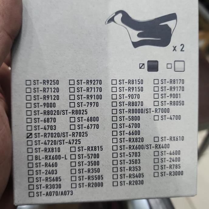 Shimano Bracket ครอบคลุม ST-R7020/ST-R7025 ฝาครอบยาง Briver 105 ดิสก์เบรก R7020 R7025 เดิม SHIMANO