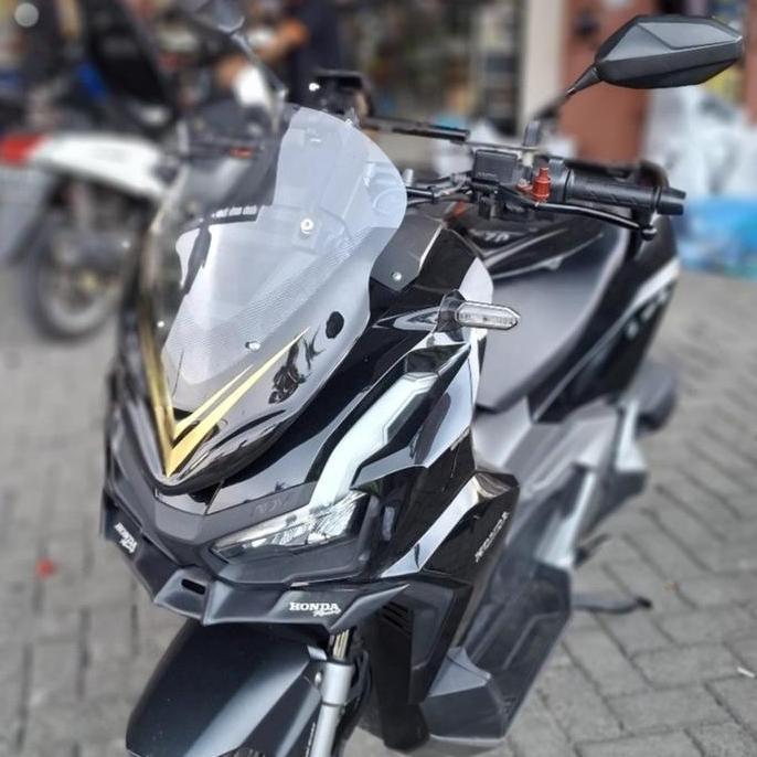 Visor Windshield Adv 160 Adv 150 Black Series Short Sporty Model Thailand -