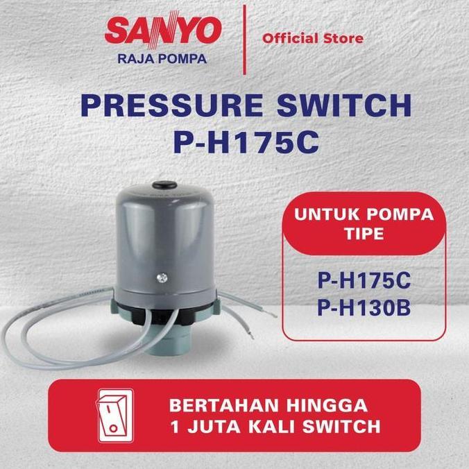 สวิตช์แรงดันอัตโนมัติ ปั๊มน้ํา Sanyo Ph 175 C / PH 175 C / Ph 150 / Ph 151 / Ph 236 Best