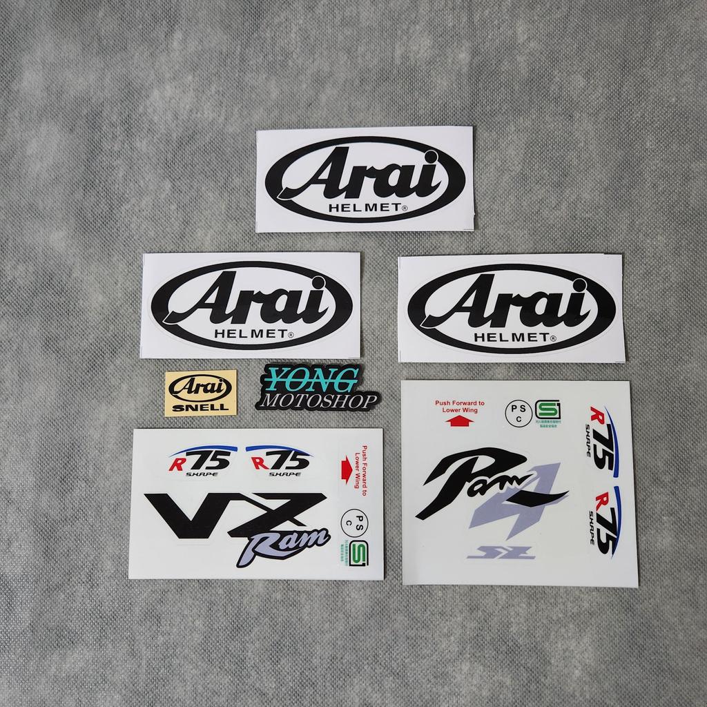 สติ๊กเกอร์ FULLSET PRINTING ARAI RAM4 VZRAM PRINTING FULLSET