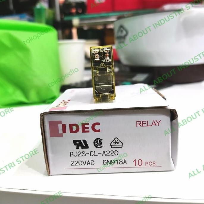 Autonix- รีเลย์ Idec Rj2S-Cl-D24 / Rj2S-Cl-A220 220Vac / 24Vdc Rj2S Cl 220V 24V