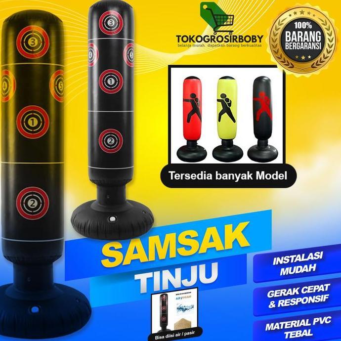 Standing Punching Bag Heavy Bag Punch Bag Sandsack TargetTinju