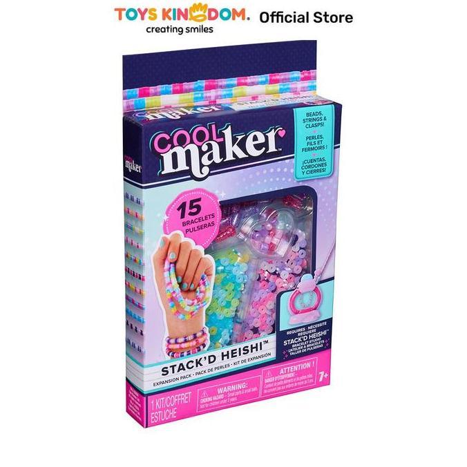 ของเล่น Kingdom Cool Maker Set Stack D Heishi Expansion Pack - Mix Bracelet Girls Fashion Accessorie
