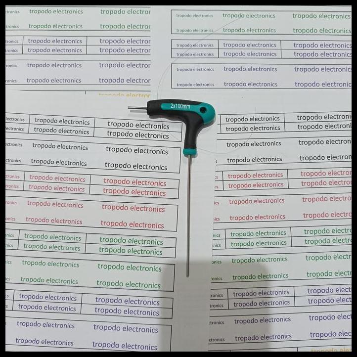 T-MODEL L-WRENCH SIZE 2X100 MM - WIPRO !!!!!!
