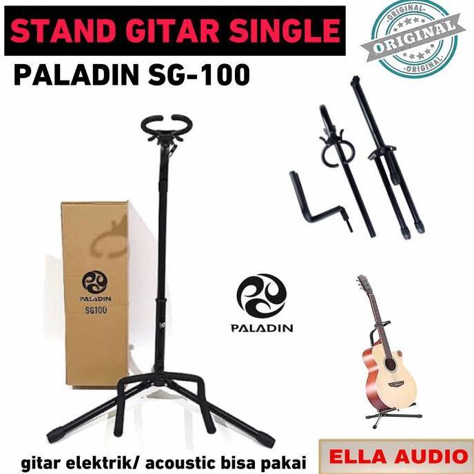 Paladin SG100 ขาตั้งกีต้าร์ ขาตั้งกล้อง ขาตั้งกีต้าร์เดี่ยว Sg-100