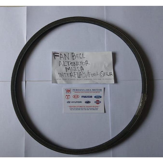 สายพานพัดลม ไดชาร์จ Dynamo Ampere Mazda Interplay Astina Ford Gala