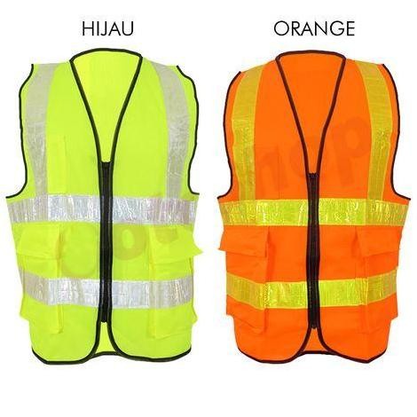 เสื้อกั๊กโพลีเอสเตอร์ช่าง เสื้อกั๊กเซฟตี้ Pvc โพลีเอสเตอร์ Nyala Pro