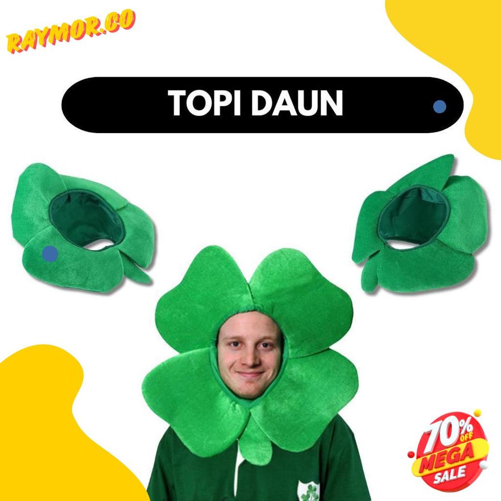 คัสสไร่! Kedaibutik (Tph04) หมวกคอสเพลย์คริสต์มาสฮาโลวีน Carnival โรงเรียนเวทีรูปใบไม้และเห็ด Cx