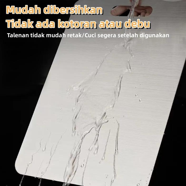เขียงสแตนเลส 316 เขียงที่ถูกสุขลักษณะป้องกันสนิมป้องกันแบคทีเรียและป้องกันเชื้อราเขียงเขียงสแตนเลส 3