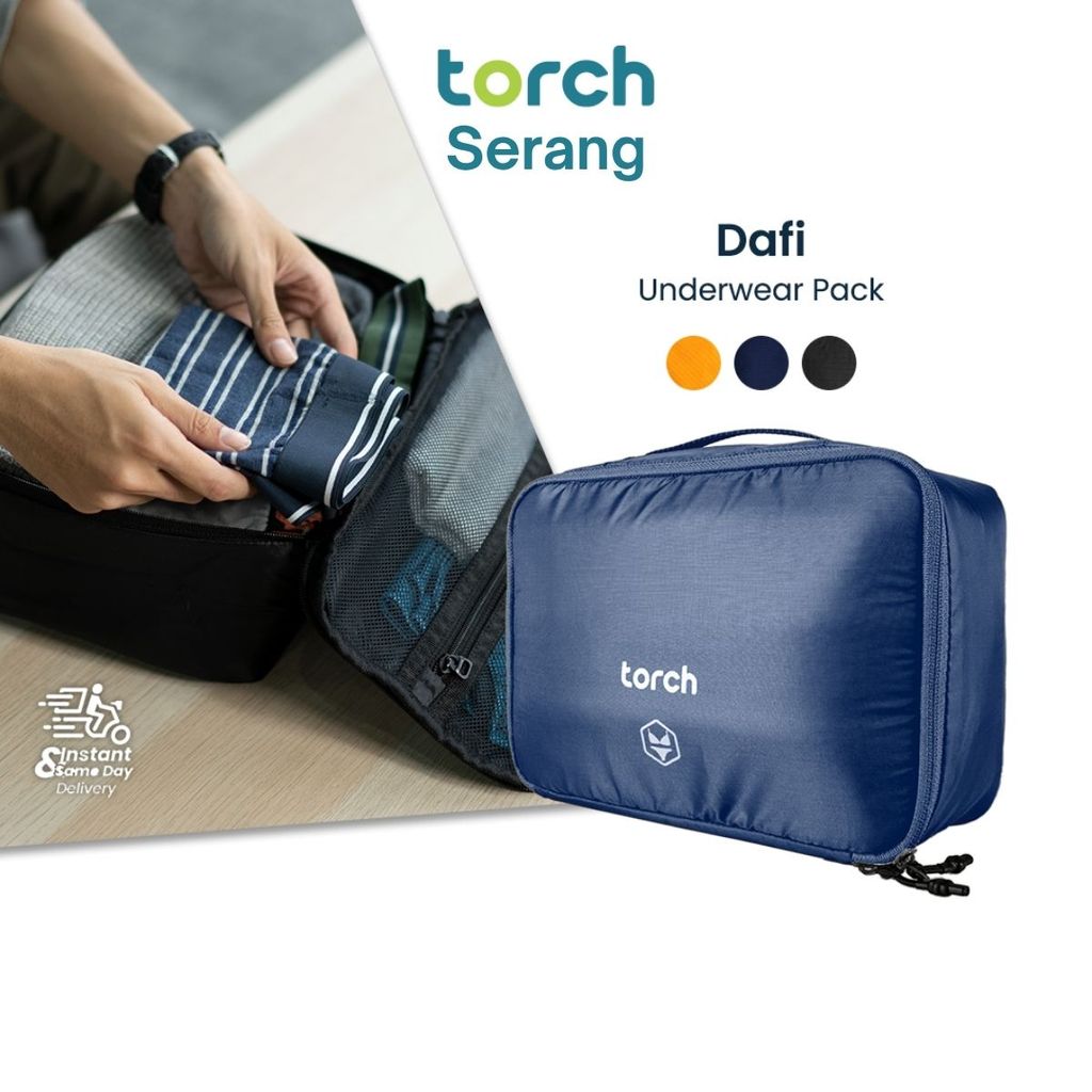 ไฟฉาย Dafi ชุดชั้นในแพ็คกระเป๋าเสื้อผ้าสําหรับเดินทาง