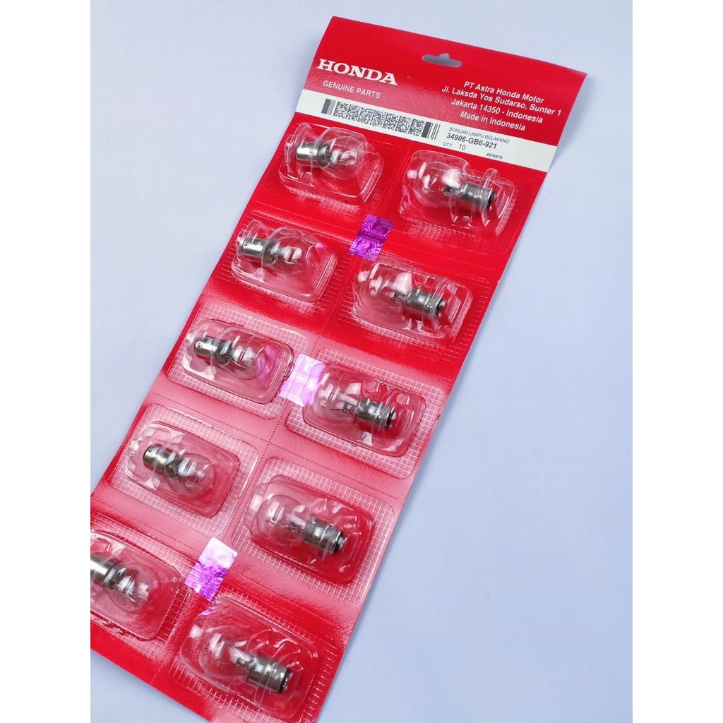 HONDA STOP PRESS BULB (34906-GB6-921) (CONTENTS 10)