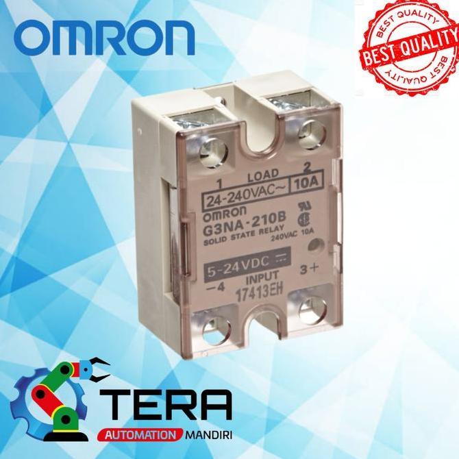 G3Na-210B G3Na210B G3Na 210B Solid State Relay 5-24Vdc 240Vac 10A อ่าน
