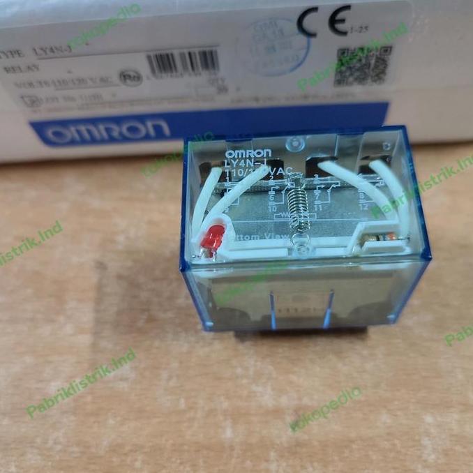 รีเลย์ Ly4N J Ly4Nj 110V Ac110V Omron ของแท้