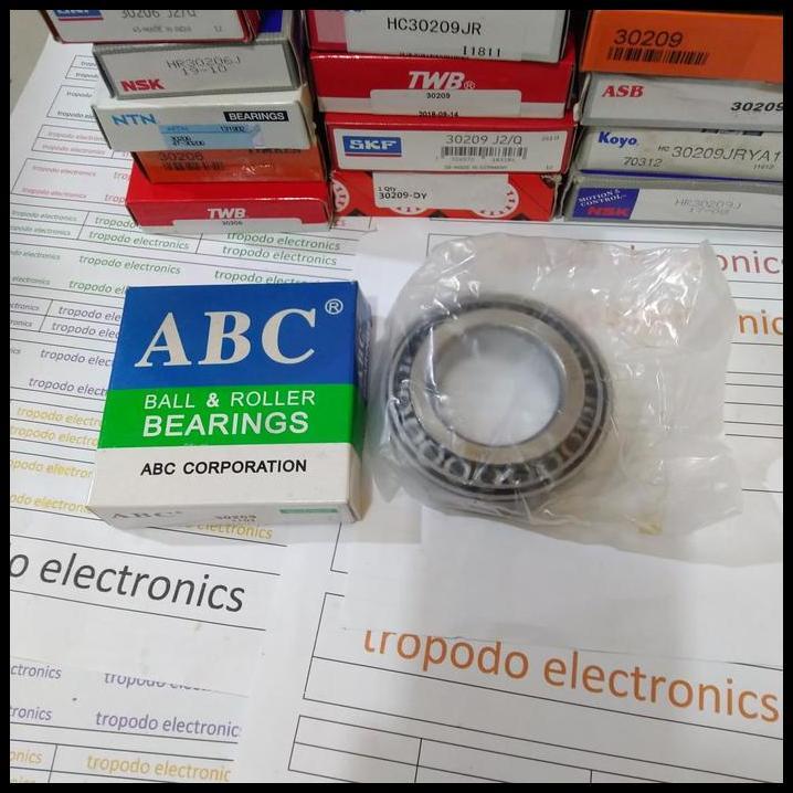 TAPERED ROLLER BEARING 30209 ยี่ห้อ ABC!!!