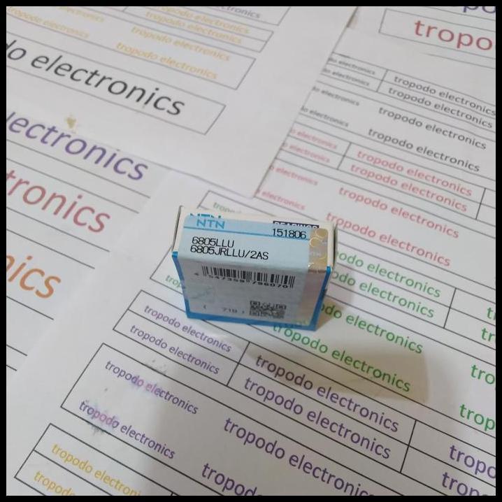 HOT DEAL BALL BEARING 6805 2RS / 6805 LLU BRAND NTN JAPAN !!!!!!