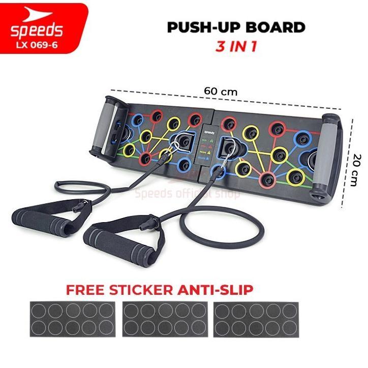 SPEEDS Push Up Stand Bar Push Up Bar ฟิตเนสกีฬา Push Up Handle 069-6
