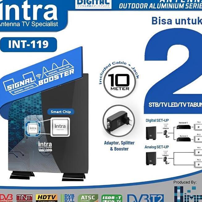 เสาอากาศบูสเตอร์ดิจิตอล Intra Int119 DVB-T2