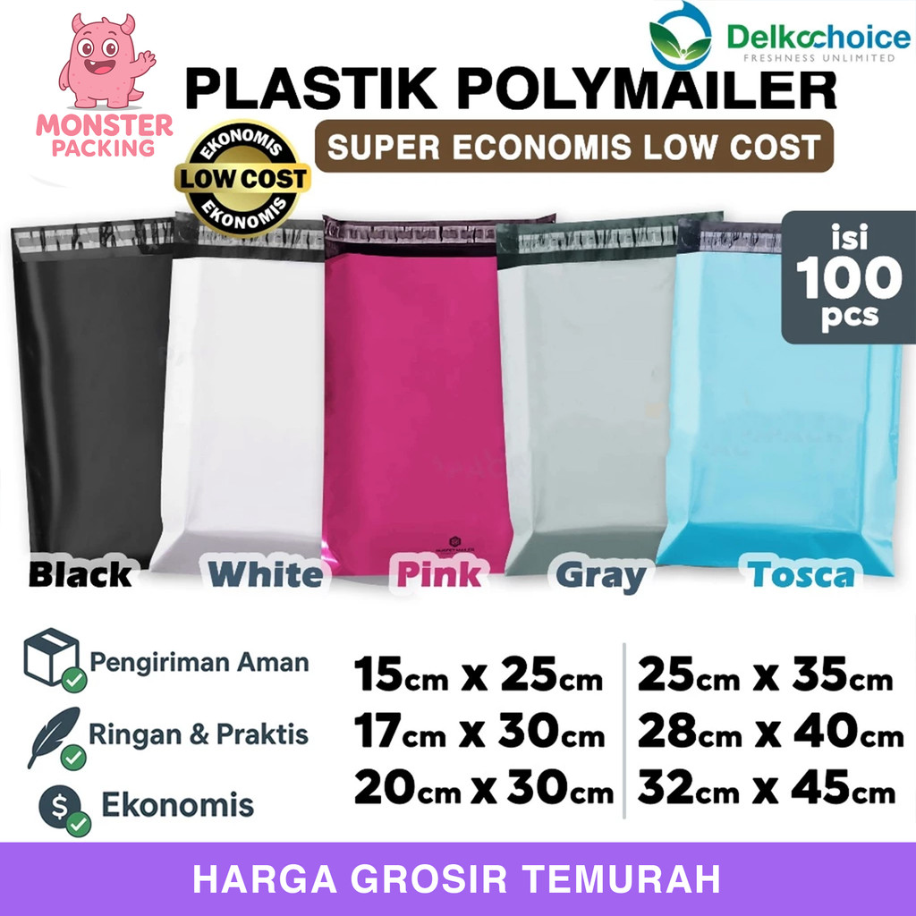 Polymailer Plastic LOW COST Envelope Packing Bag Packaging Online Polymailer Package / PACK