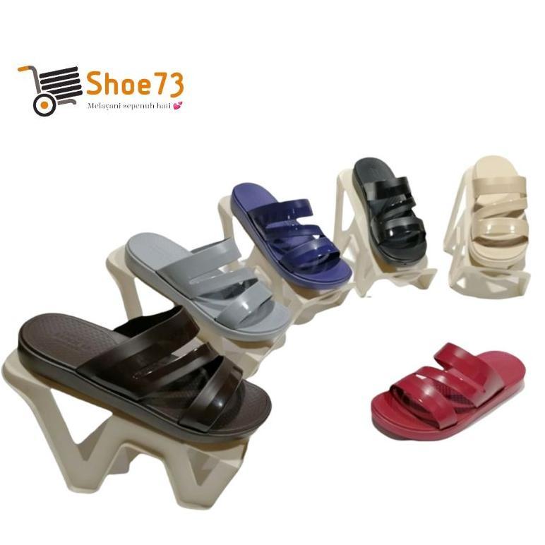 Qw-7 Super LUOFU E 7169 - KS6W SIZE 36-40 ORIGINAL l Womens Z Jelly Slippers l นําเข้ารองเท้าแตะ kok