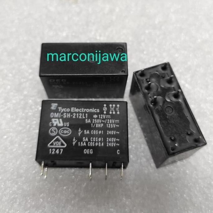 โอมิ-Sh-212L 12Vdc 5A เติมสต็อก