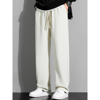 DISAI Celana Pria Celana Baggy Cowok Gombrong Olahraga Versi Longgar Unisex Kulot Pria Trousers