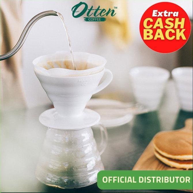 Hario - V60 Coffee Dripper Vdr-01-W