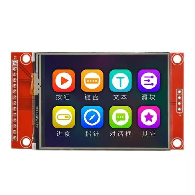LCD TFT 2.4" SPI Serial ILI9341 240x320 พิกเซล 65K RGB Arduino BEST