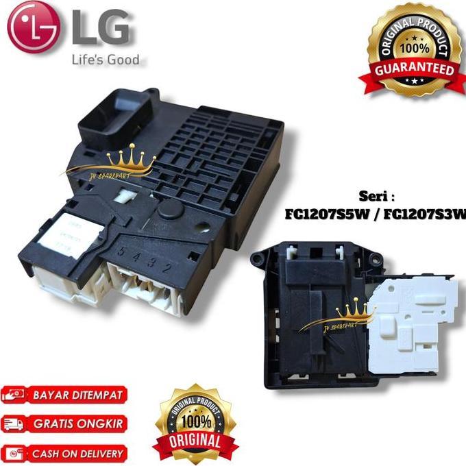 MESIN LG FC1207S5W / FC1207S3W สวิตช์ล็อคประตูเครื่องซักผ้า