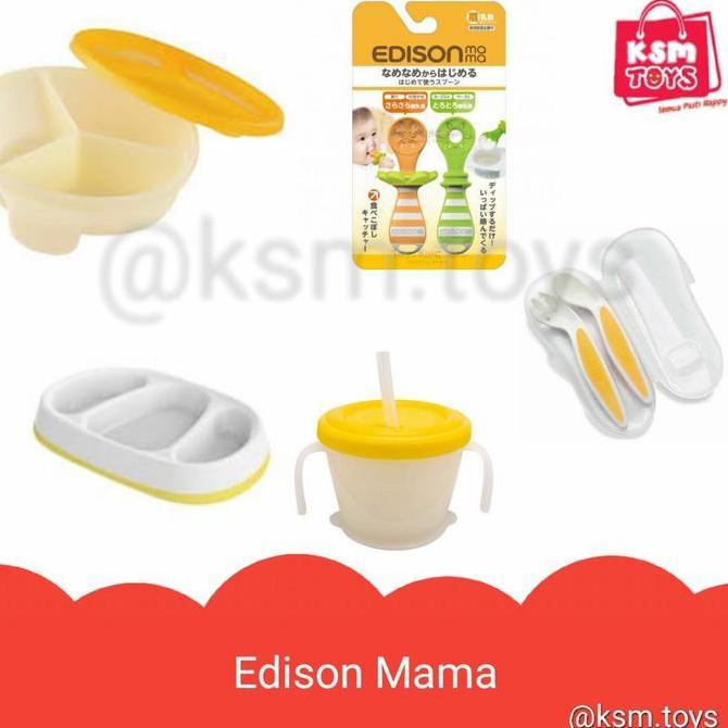 Edison Mama Feeding ser Baby MPASI อุปกรณ์ทานอาหาร