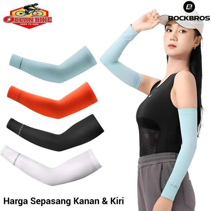 ROCKBROS เสื้อเชิ้ตแขนยาวสําหรับขี่จักรยานกีฬา XT9002BK ปลอกแขนกลางแจ้ง Anti-Uv ผู้ชายและผู้หญิง