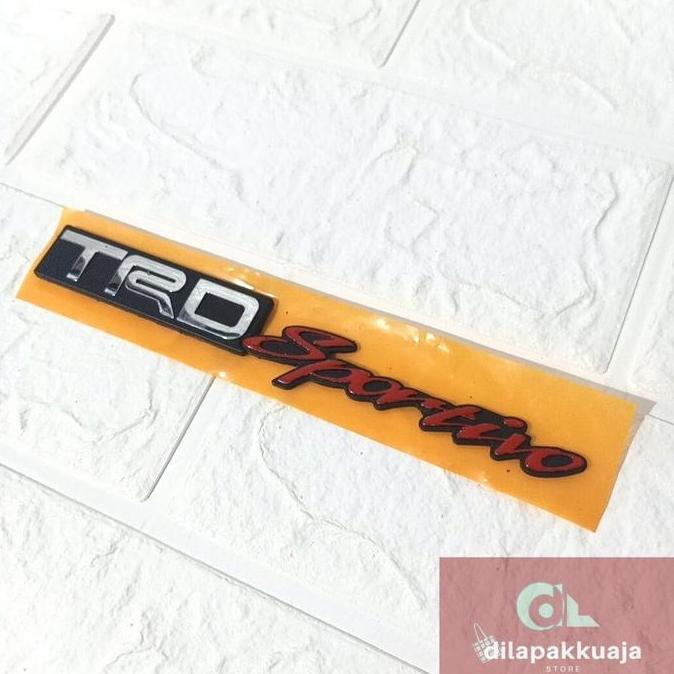 Trd Emblem / โลโก้ Trd Sportivo / การเขียนโลโก้กระเป๋าเดินทางของแท้